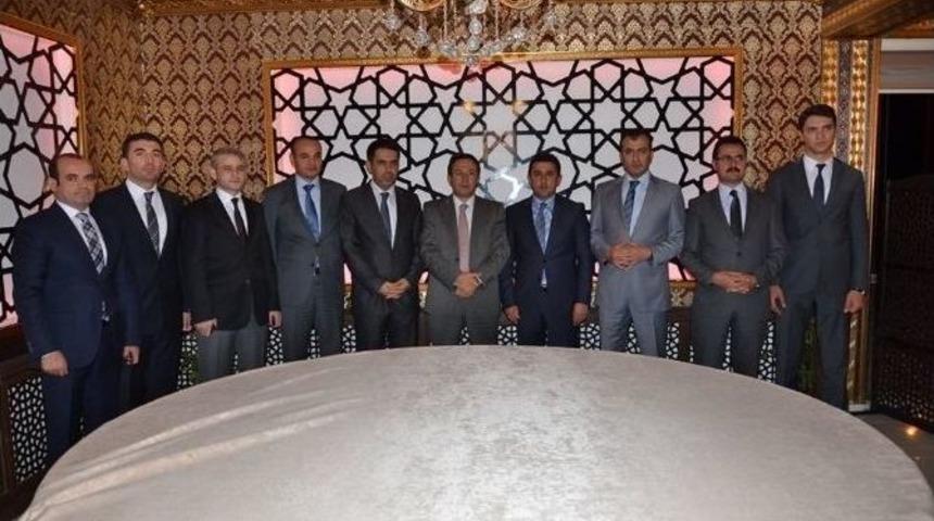 Kaymakamlara Veda Yemeği D&uuml;zenlendi