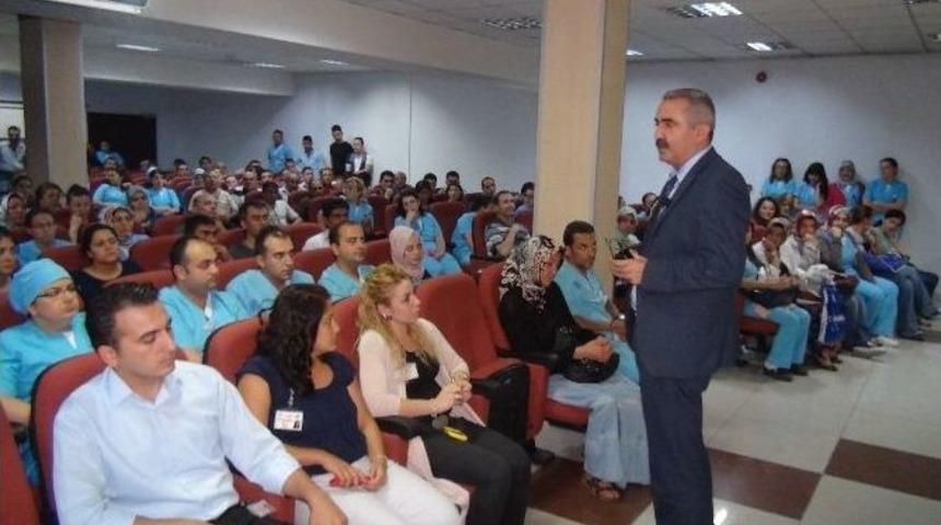 Kayseri Devlet Hastanesi &Ccedil;alışanları Hizmet-iş Ailesine Katıldı