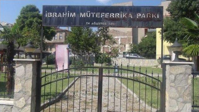 İbrahim Müteferrika Parkı Madde Bağımlılarının Uğrak Noktası Oldu