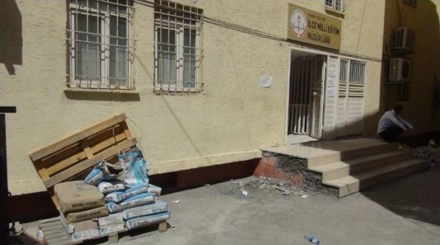 Kızıltepe İl&ccedil;e Milli Eğitim M&uuml;d&uuml;rl&uuml;ğ&uuml; Binası Tadilata Alındı