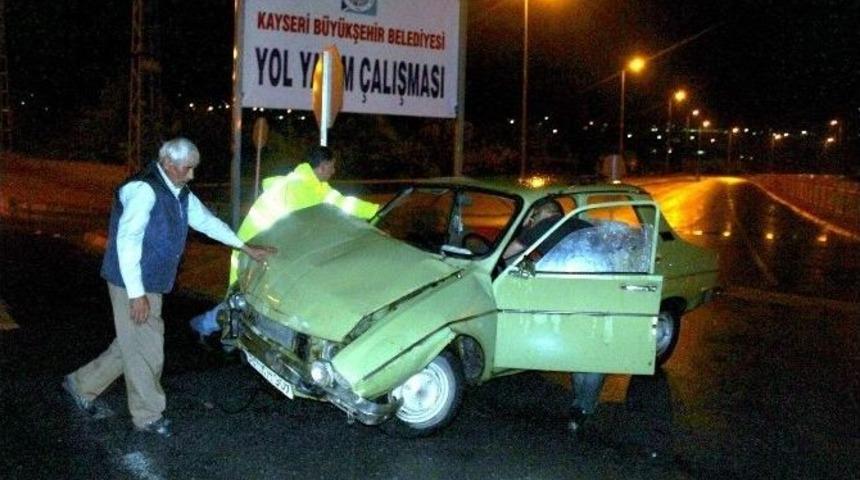 Kayseri&rsquo;de Trafik Kazası: 4 Yaralı