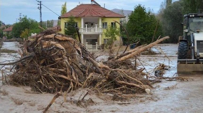 Kayseri’de Sel Felaketi