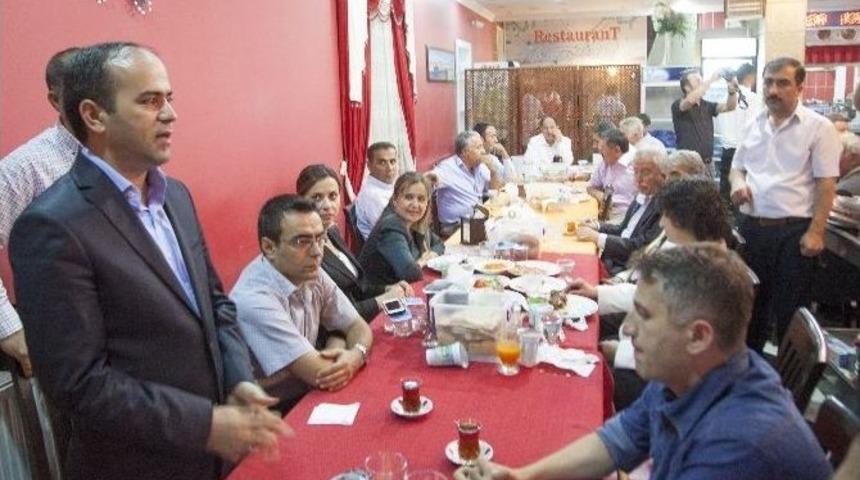 Kaymakam D&ouml;lek Onuruna Veda Yemeği