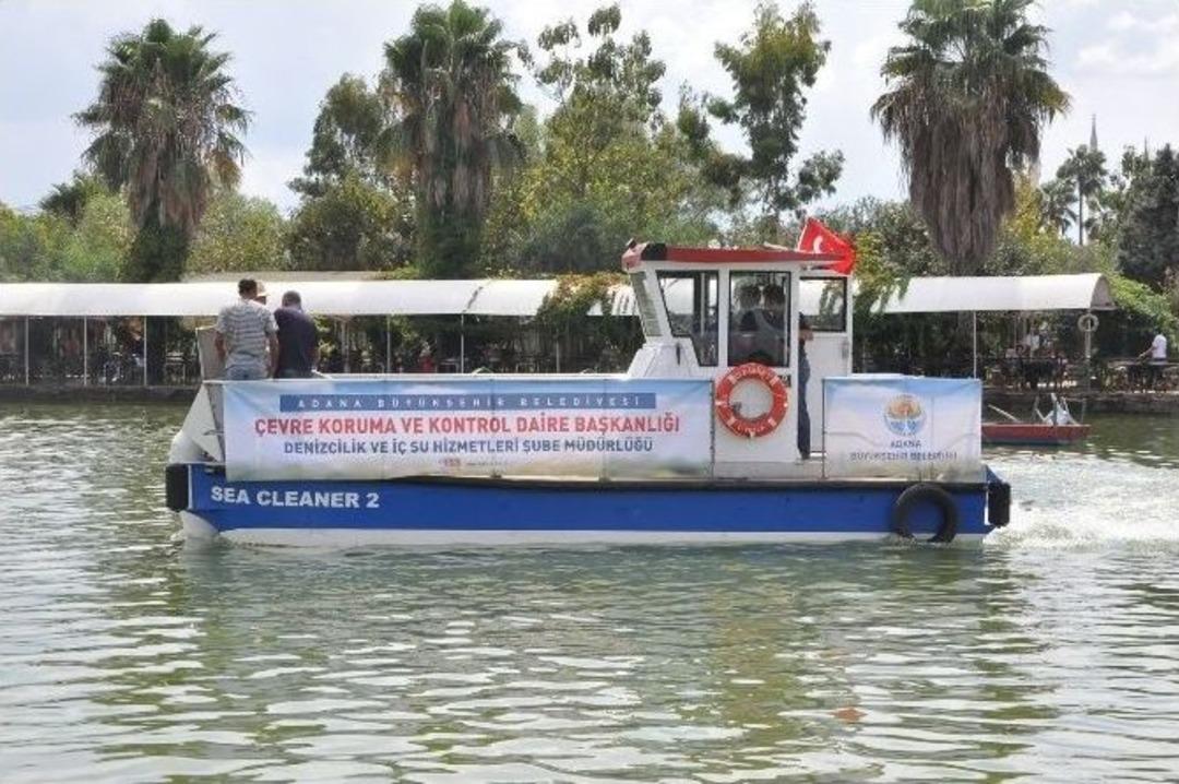Seyhan Nehri Ve Eski Baraj G&ouml;l&uuml;&rsquo;nde Temizlik