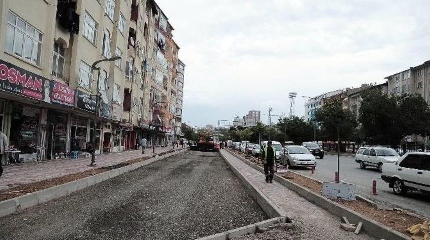 Yozgat&rsquo;ta Cadde Ve Sokak D&uuml;zenlemeleri S&uuml;r&uuml;yor