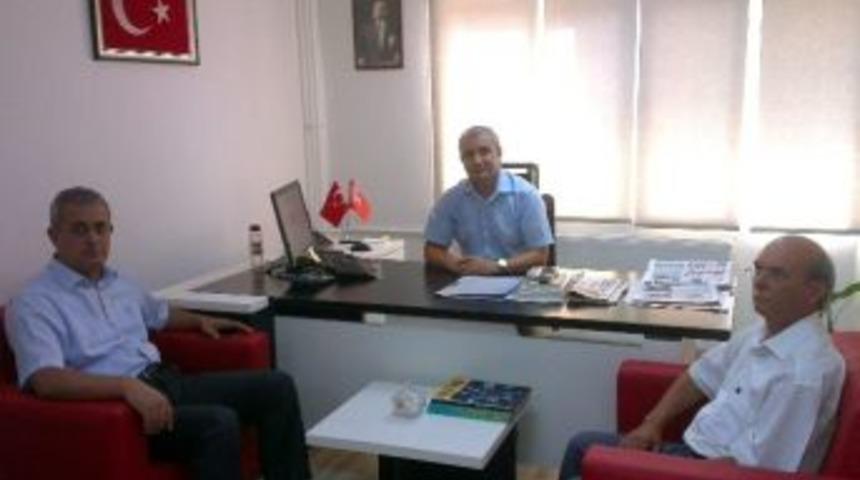 Vali Yardımcısı G&uuml;ng&ouml;r&rsquo;den Bik Aydın Şube M&uuml;d&uuml;r&uuml; Akoğlu&rsquo;na Ziyaret