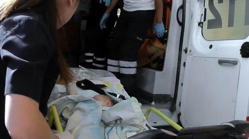 Hayata D&ouml;nd&uuml;r&uuml;len Bebeğe Hava Ambulansı