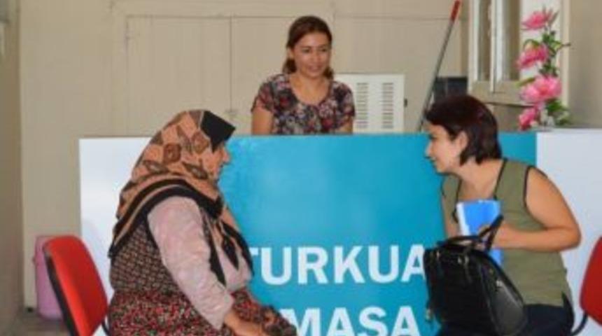 Kiraz&rsquo;ın Başkanı Turkuaz Masada Sorunları Dinliyor