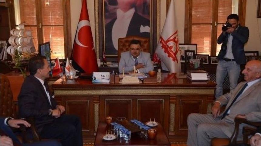 Bik Genel M&uuml;d&uuml;r&uuml; Atalay&rsquo;dan Başkan Yağcı&rsquo;ya Ziyaret