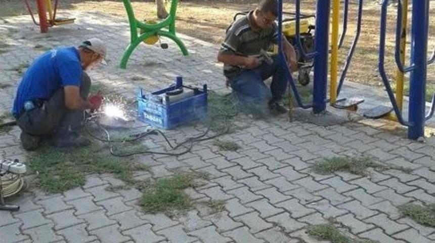 Mut&rsquo;ta Park Ve Bah&ccedil;eler Bakımdan Ge&ccedil;iriliyor