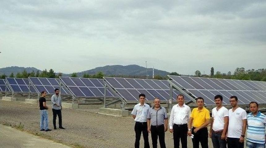 G&uuml;neş Enerjisi Projesi &Ouml;rnek Oldu