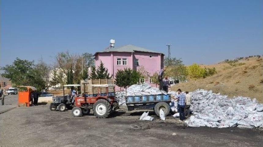 Sincik&rsquo;te K&ouml;m&uuml;r Dağıtımı Başladı