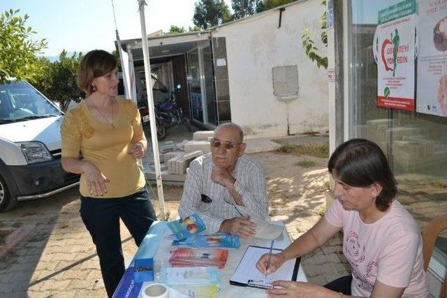 Bozyazı’da Vatandaşlar Sağlıklı Yaşam Konusunda Bilgilendirildi