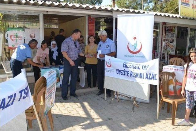 Bozyazı’da Vatandaşlar Sağlıklı Yaşam Konusunda Bilgilendirildi