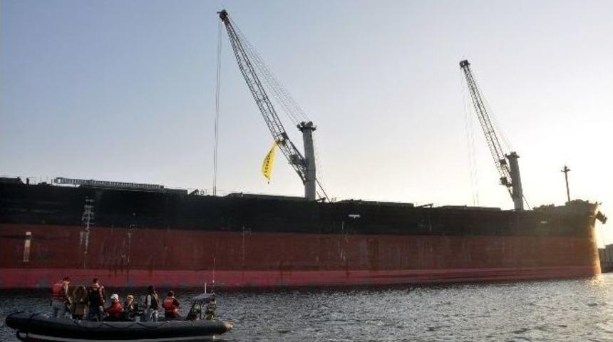 Greenpeace Gemisi Bursa&rsquo;ya Geliyor