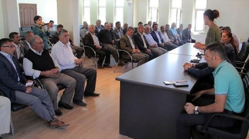 &Ccedil;oban Ve Kaya Muhtarlarla Bir Araya Geldi