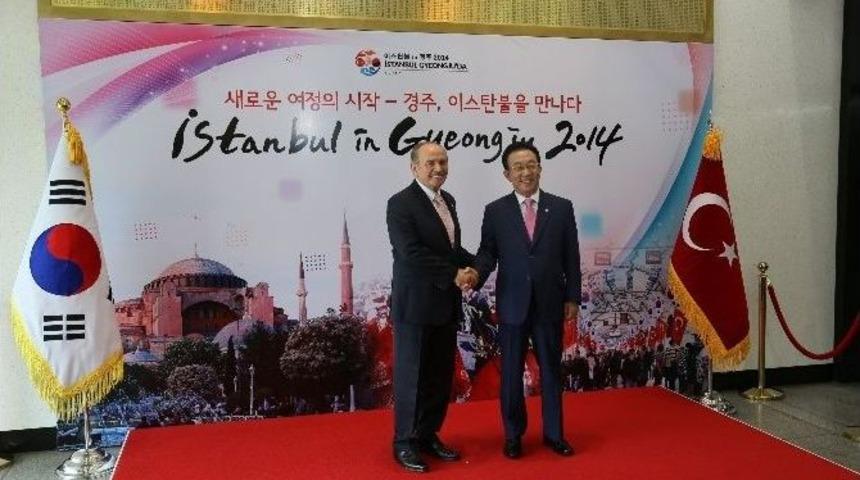 G&uuml;ney Kore&rsquo;de Başkan Topbaş&rsquo;a G&ouml;rkemli Karşılama