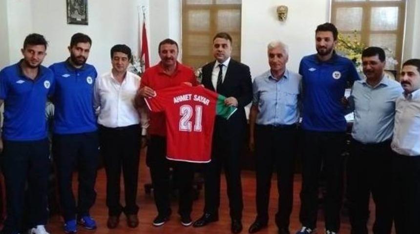 Tso Başkanı Sayar Yeni Diyarbakırspor&rsquo;u Ağırladı