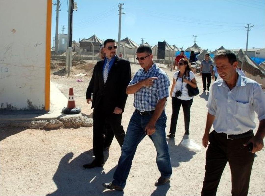 Abd Adana Konsolosu Espinoza, Midyat&rsquo;taki &Ccedil;adırkenti Ziyaret Etti