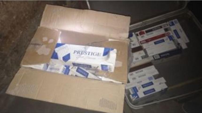 Kars&rsquo;ta 4 Bin Paket Ka&ccedil;ak Sigara Ele Ge&ccedil;irildi