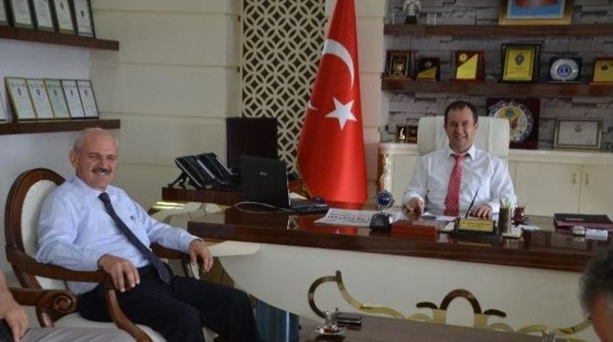 Mehmet Uzun&rsquo;dan Emniyet M&uuml;d&uuml;r&uuml;ne Hayırlı Olsun Ziyaretti