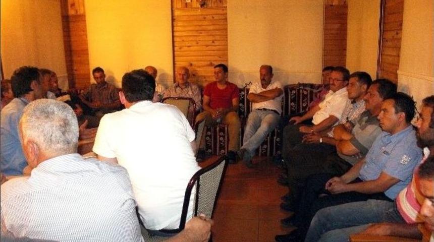 Başkan Karaman Minib&uuml;s Şof&ouml;rleriyle Buluştu