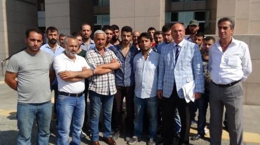 İnşaat İş&ccedil;ileri, Asans&ouml;r Faciasına İlişkin Tanık İfadesi Vermek &Uuml;zere Adliyede