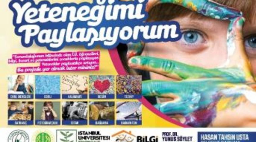 İ&uuml;&rsquo;l&uuml; &Ouml;ğrenciler Yeteneklerini Gaziosmanpaşalı &Ccedil;ocuklarla Paylaşıyor