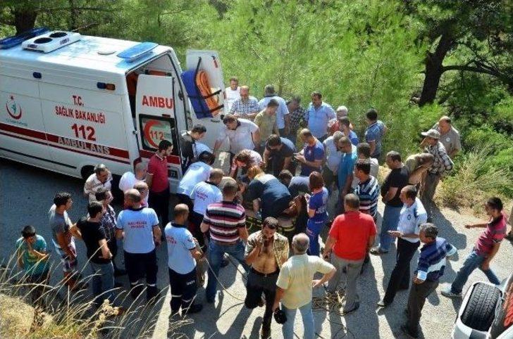 Karı Kocanın Otomobildeki Tartışması Uçurumda Bitti G3