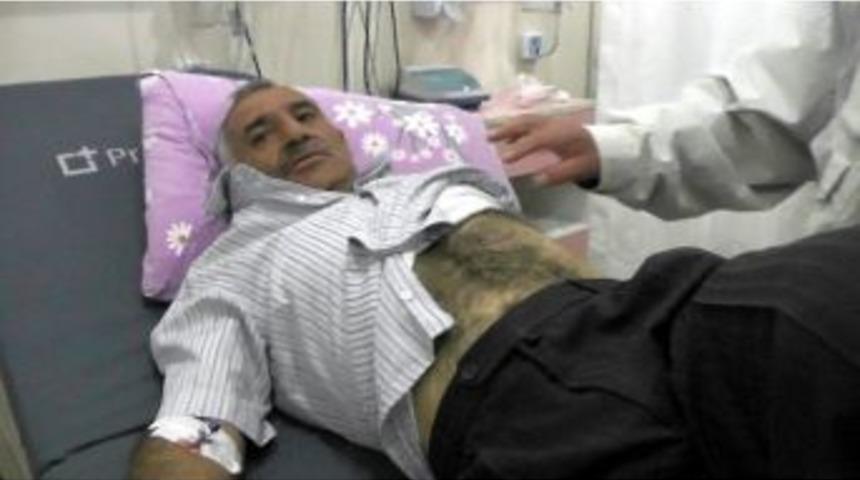 Akrebin Soktuğu Oduncu Hastanelik Oldu