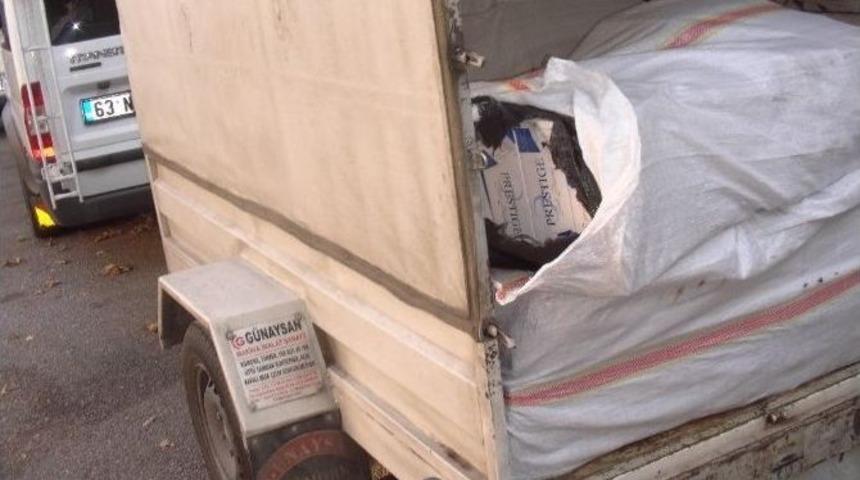 Osmaniye&rsquo;de Ka&ccedil;ak Sigara Operasyonu