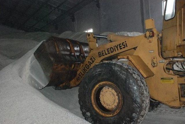 Melikgazi Belediyesinde Kış Dönemine Hazırlıklar Başladı