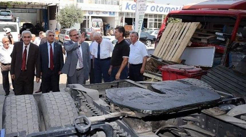 Vali Karaloğlu Sanayi Esnafını Dinledi