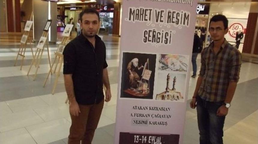 &Ouml;ğrenciler Maket Ve Resim Sergisi A&ccedil;tı