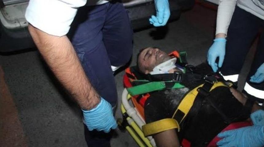 D&ouml;rd&uuml;nc&uuml; Kattan D&uuml;şen Hırsız Yaralandı