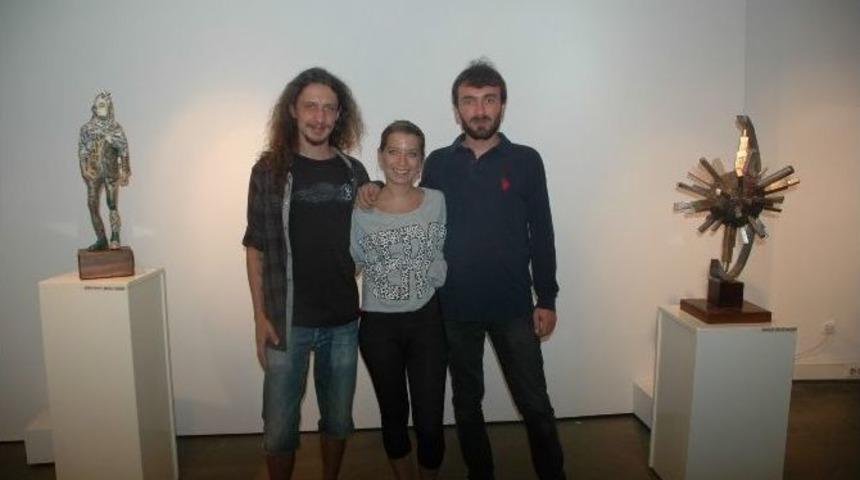 S&ouml;ylemek İstediklerini "heykeller"le Anlattılar