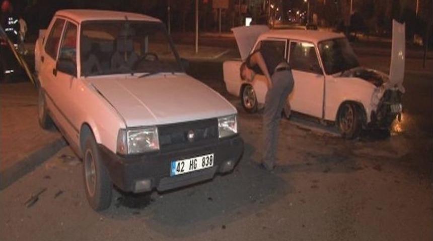 Konya&rsquo;da Kaza: 1 Yaralı