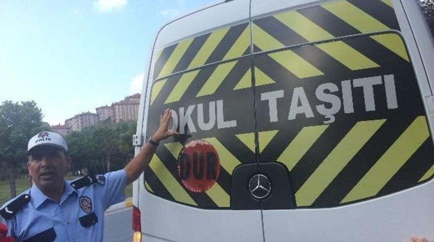 Ders Zili &Ouml;ncesi Okul Servisleri Denetlendi