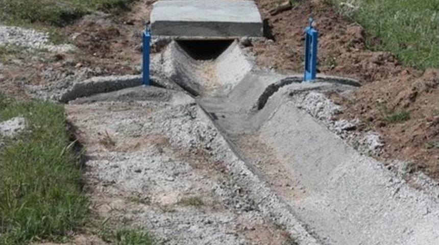 Beton Kanal Yapımında Sona Gelindi