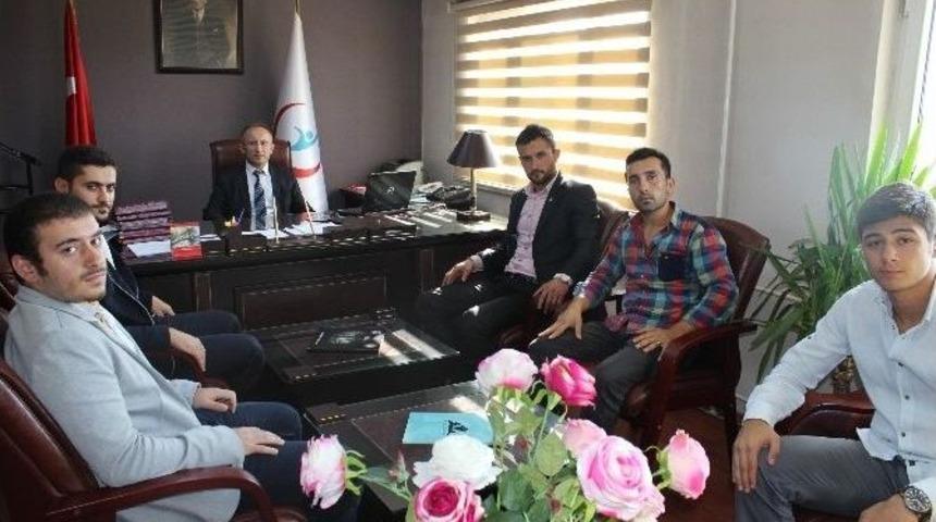 Ak Gen&ccedil;lerden İl Sağlık M&uuml;d&uuml;r&uuml;&rsquo;ne Ziyaret