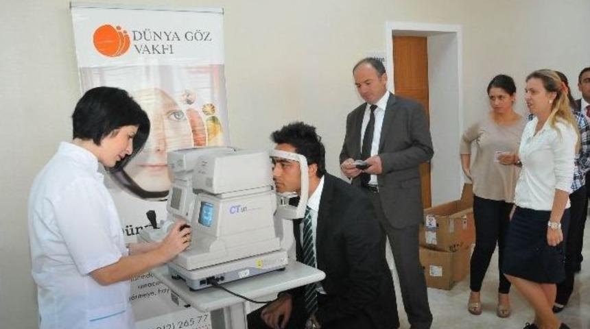 Canik&rsquo;te Belediye &Ccedil;alışanlarına G&ouml;z Muayenesi