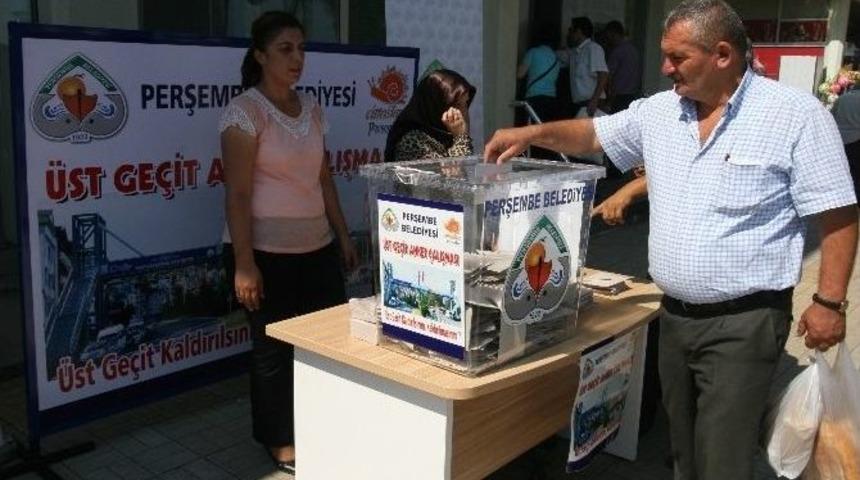 &lsquo;sakin Şehir&rsquo;de &Uuml;st Ge&ccedil;idin Kaldırılması İ&ccedil;in Referandum