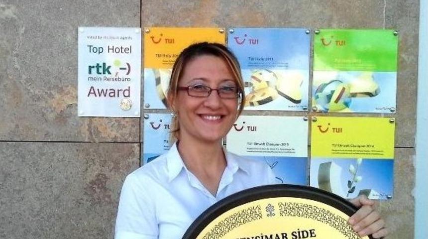 Sensimar Side Resort&spa Yeşil Yıldız Sertifikası