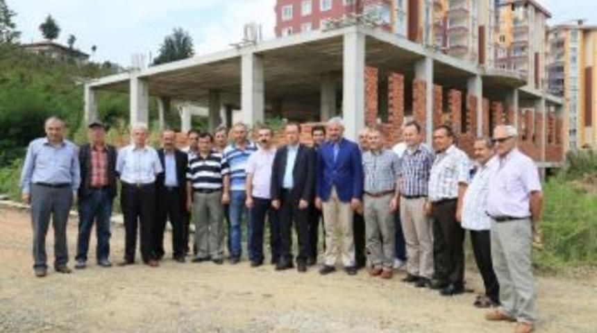 Cemevi İnşaatına Ordu B&uuml;y&uuml;kşehir Desteği