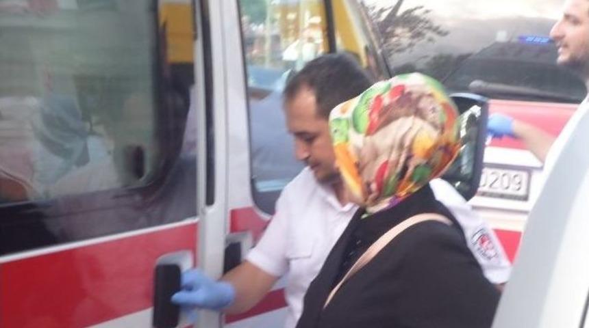 Milli Egemenlik Caddesinde Kaza: 1 Yaralı