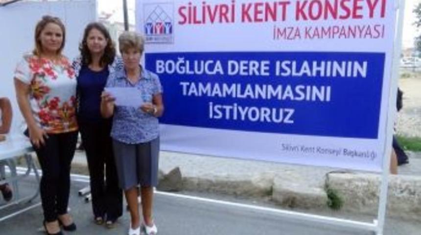 Boğluca Deresi İ&ccedil;in İmza Kampanyası Başlatıldı