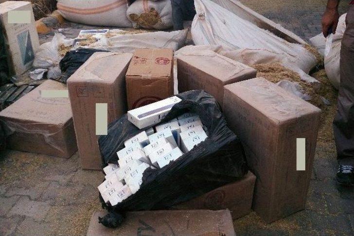 Saman Arasında Kaçak Sigara Ticaretine Polis Darbesi
