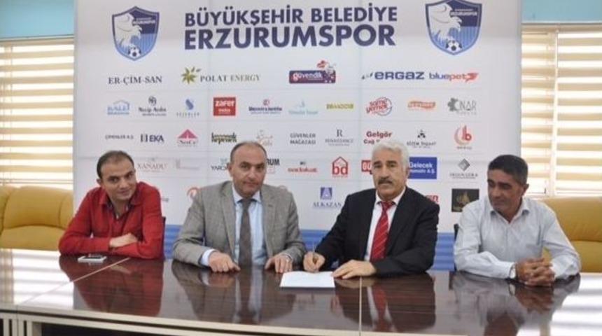 Ergaz - Bluepet Erzurumspor&rsquo;a Sponsor Oldu