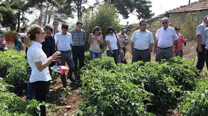 &Ccedil;ift&ccedil;iler Entegre M&uuml;cadeleyi Tarlada &Ouml;ğreniyor