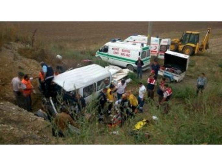 Çankırı’da Kaza 1 Ölü, 2 Yaralı